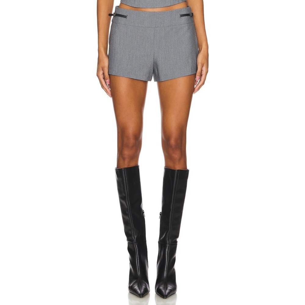 NIA Sonny Short in Charcoal grey mini shorts